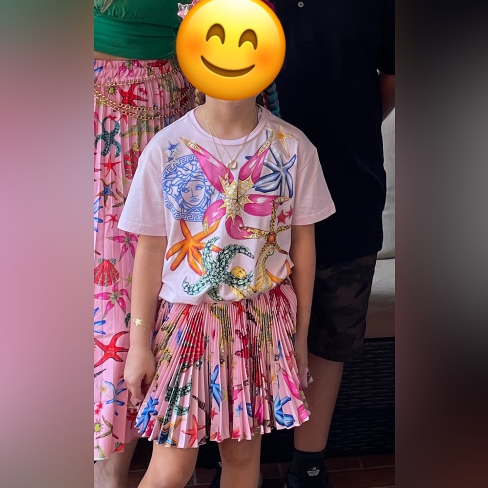 Girls Versace Skirt, size 6A